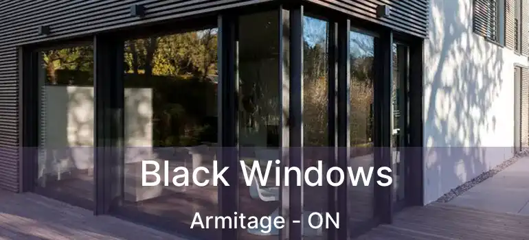  Black Windows Armitage - ON