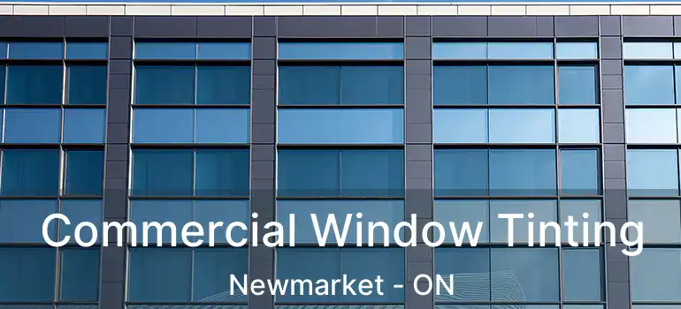  Commercial Window Tinting Newmarket - ON
