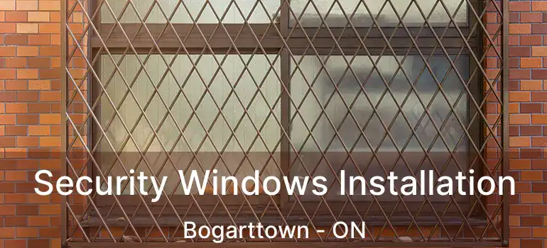  Security Windows Installation Bogarttown - ON