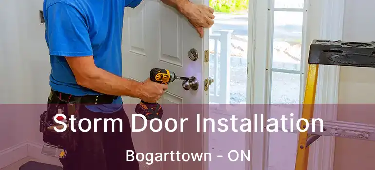 Storm Door Installation Bogarttown - ON